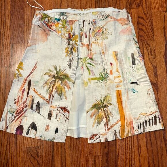 HEYCHIC NWT Multicolor Tropical Art Print Blouse Top – Size 10 - Picture 3 of 6